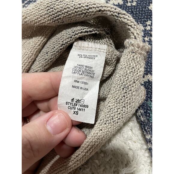 Gaze USA Holiday Christmas Lightweight Knit Top Womens Size XS Gloves T40809 - Picture 5 of 10